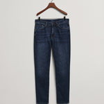 DARK BLUE WORN IN