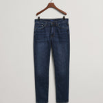 DARK BLUE WORN IN