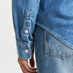 SEMI LIGHT BLUE WORN IN