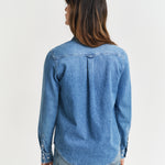 SEMI LIGHT BLUE WORN IN