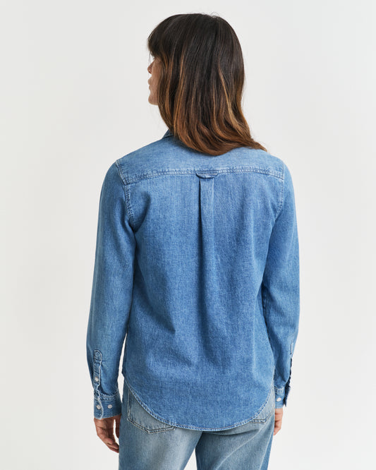 SEMI LIGHT BLUE WORN IN