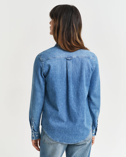 SEMI LIGHT BLUE WORN IN
