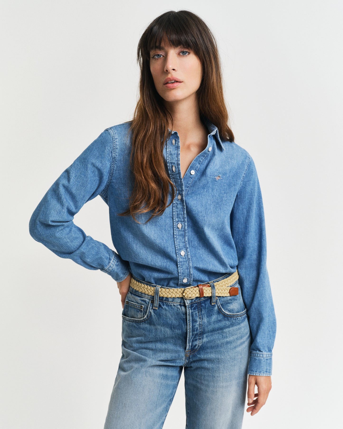 SEMI LIGHT BLUE WORN IN
